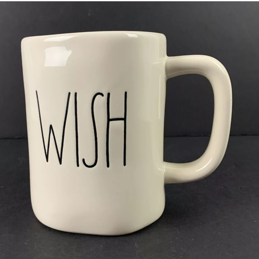 Rae Dunn Ceramic Wish‎ Coffee Mug Cup